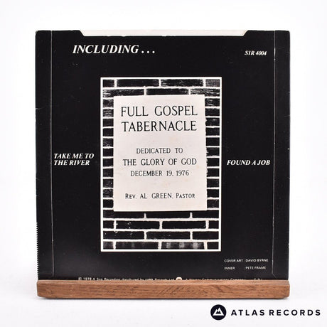 Talking Heads - Take Me To The River - Promo 7" Vinyl Record - VG+/VG+