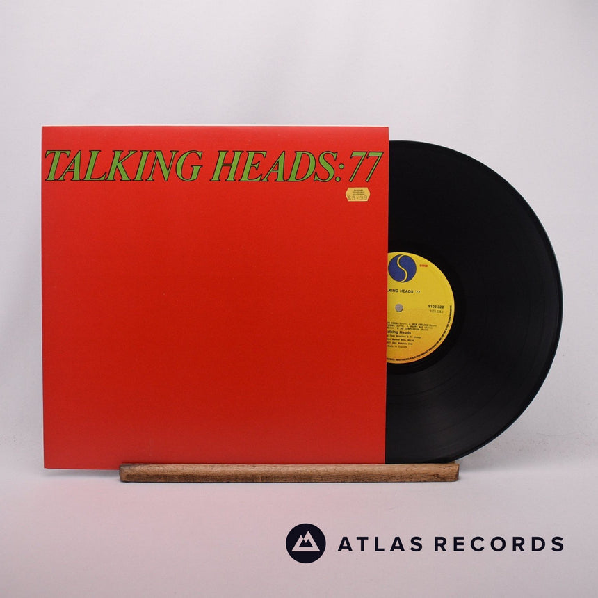 Talking Heads Talking Heads: 77 LP Vinyl Record - Front Cover & Record