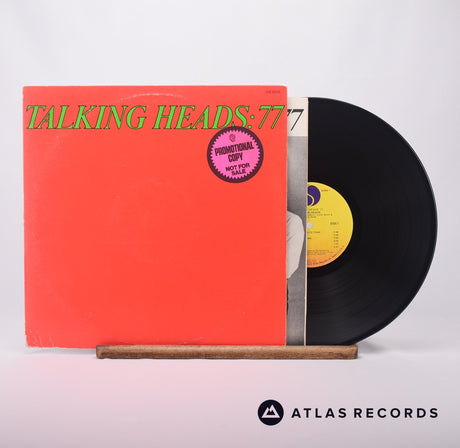 Talking Heads Talking Heads: 77 LP Vinyl Record - Front Cover & Record