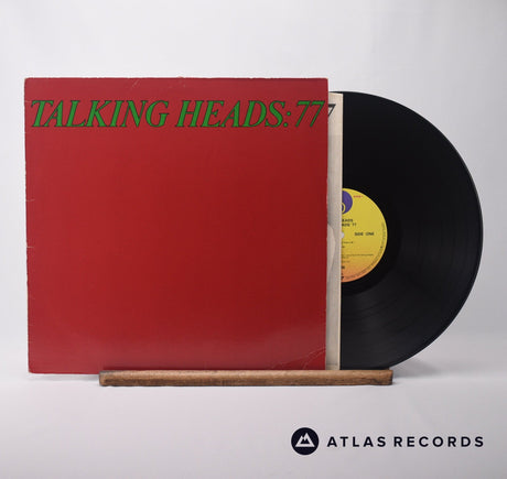 Talking Heads Talking Heads: 77 LP Vinyl Record - Front Cover & Record