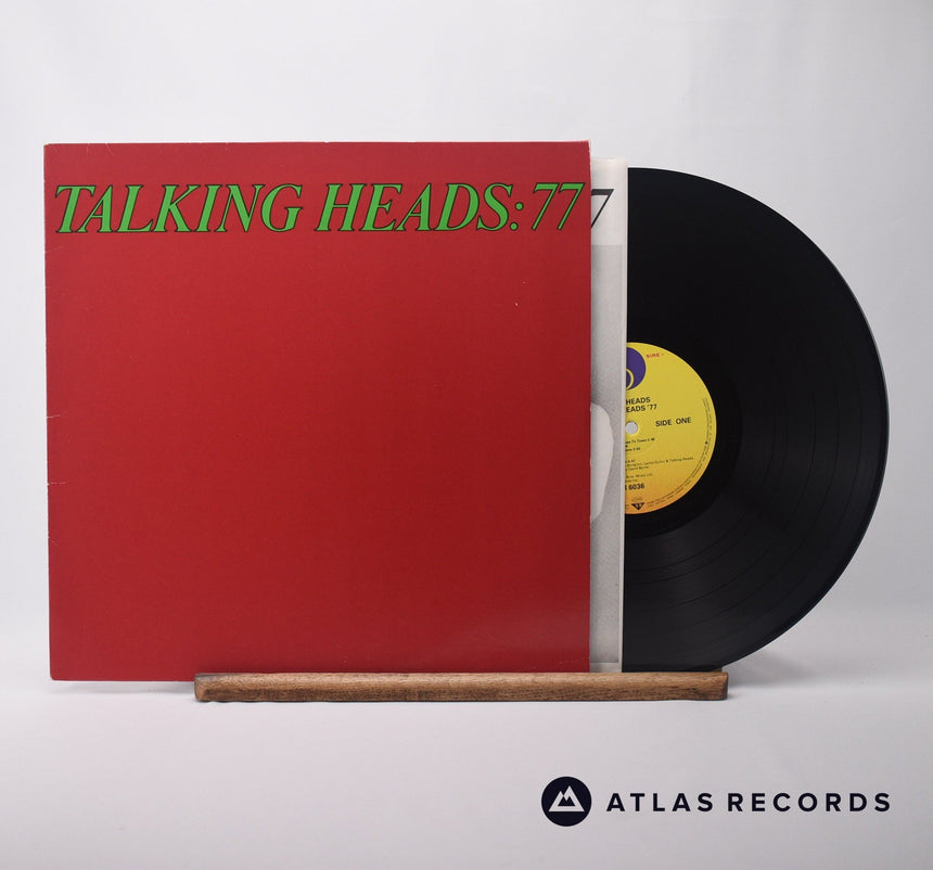 Talking Heads Talking Heads: 77 LP Vinyl Record - Front Cover & Record