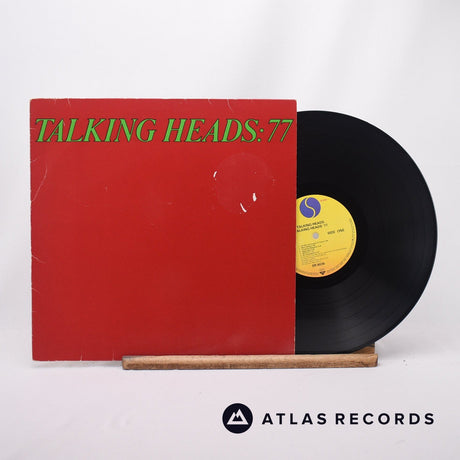 Talking Heads Talking Heads: 77 LP Vinyl Record - Front Cover & Record