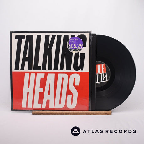Talking Heads True Stories LP Vinyl Record - Front Cover & Record