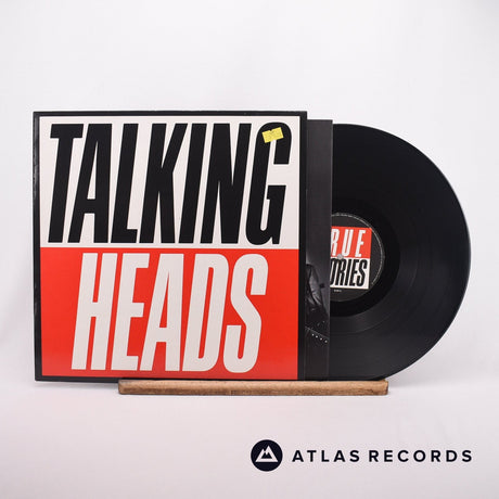 Talking Heads True Stories LP Vinyl Record - Front Cover & Record