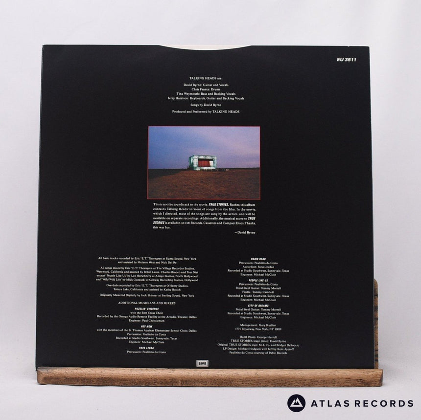 Talking Heads - True Stories - New Zealand LP Vinyl Record - EX/EX