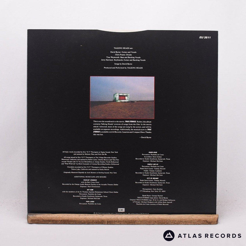 Talking Heads - True Stories - A-3 B-2 LP Vinyl Record - EX/EX