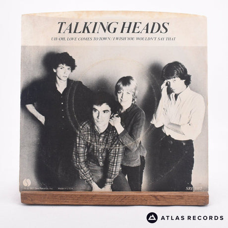 Talking Heads - Uh-oh, Love Comes To Town - 7" Vinyl Record - VG+/VG+