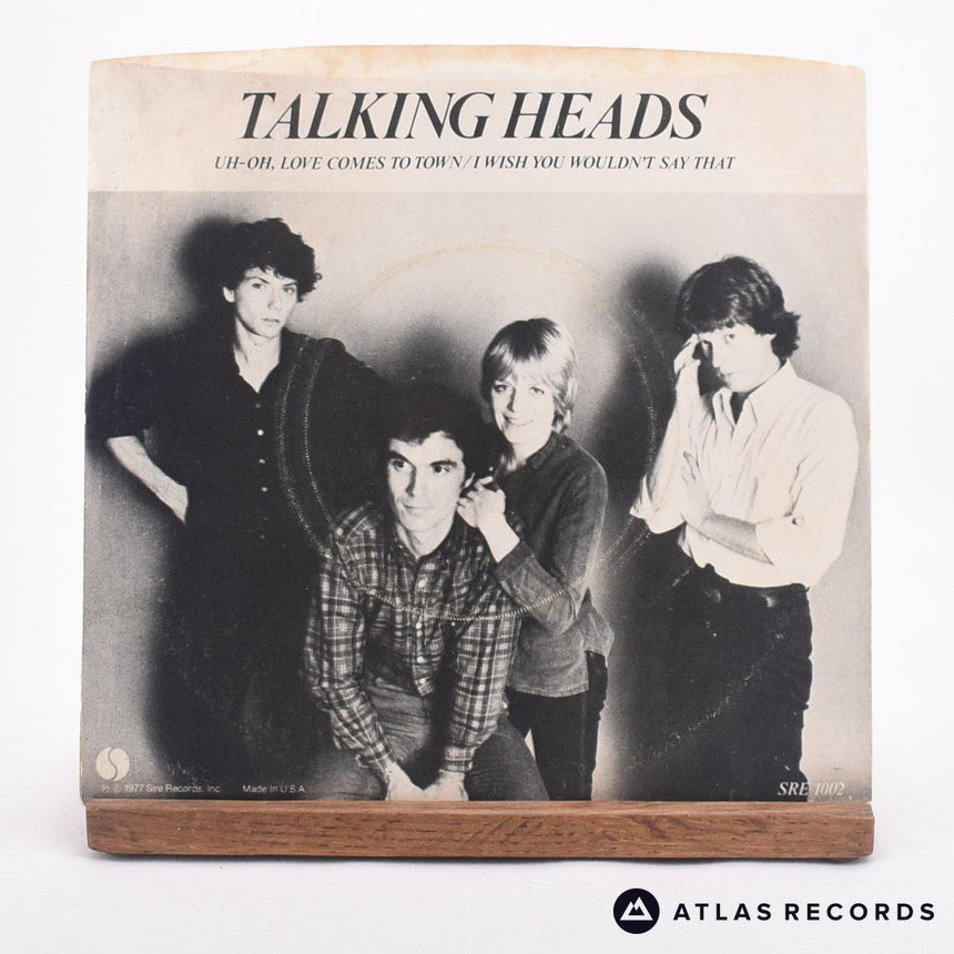 Talking Heads - Uh-oh, Love Comes To Town - 7" Vinyl Record - VG+/VG+