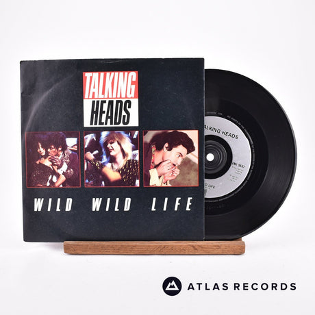 Talking Heads Wild Wild Life 7" Vinyl Record - Front Cover & Record