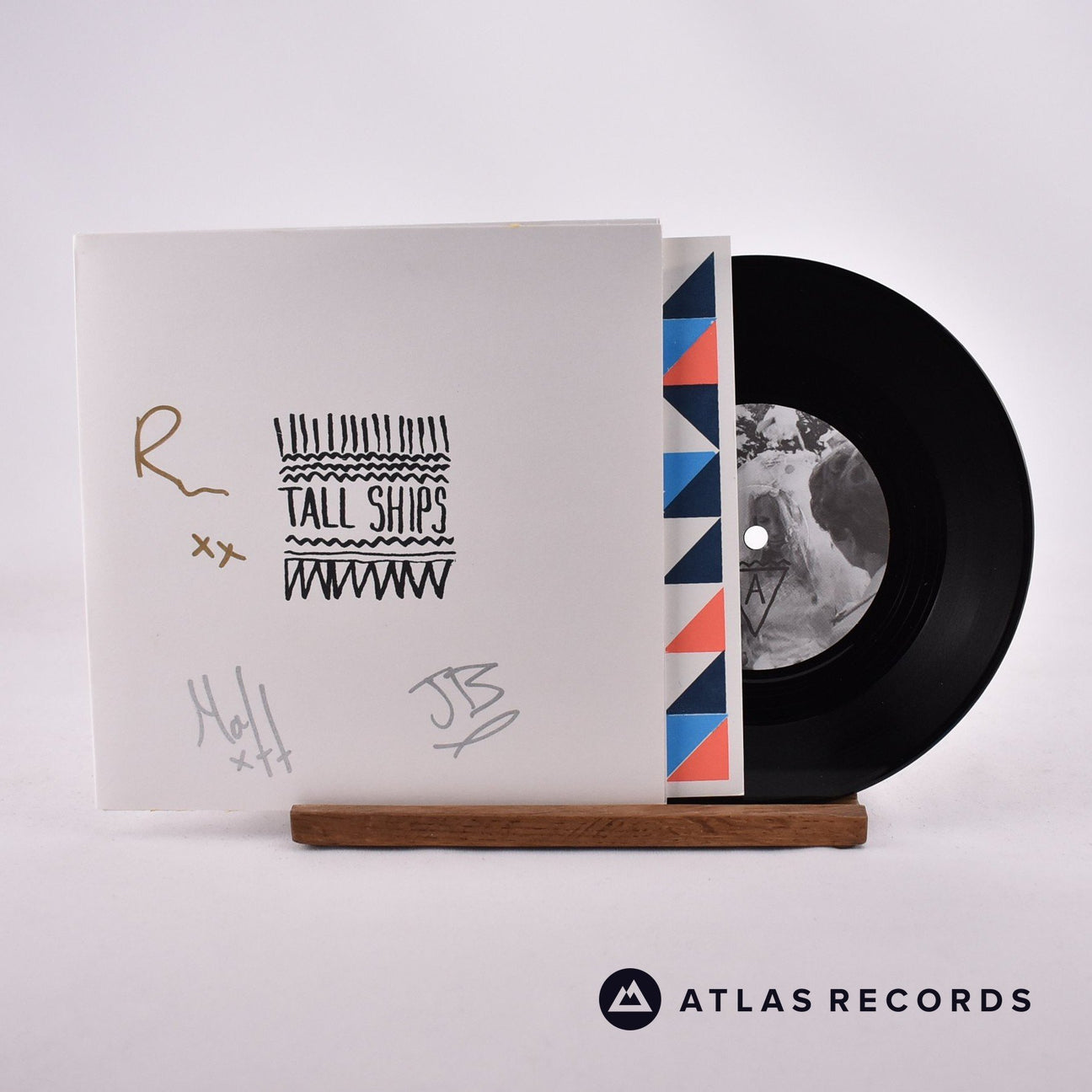 Tall Ships Hit The Floor 7" Vinyl Record - Front Cover & Record