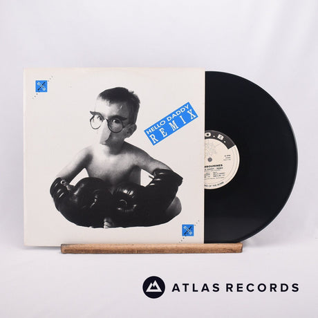 Tambourines Hello Daddy 12" Vinyl Record - Front Cover & Record