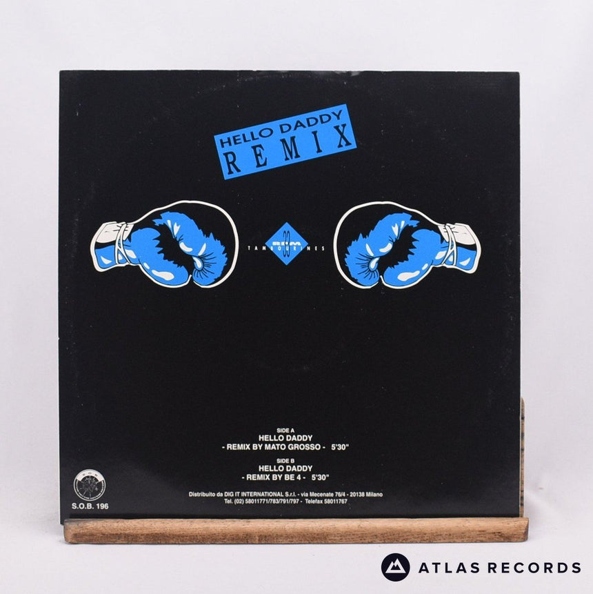 Tambourines - Hello Daddy (Remix) - 12" Vinyl Record - EX/VG