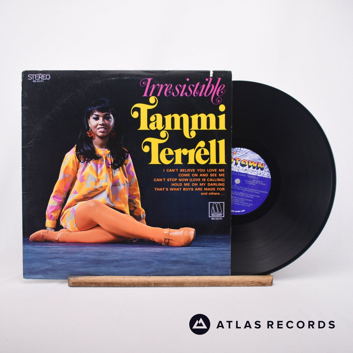 Tammi Terrell Irresistible Tammi Terrell LP Vinyl Record - Front Cover & Record