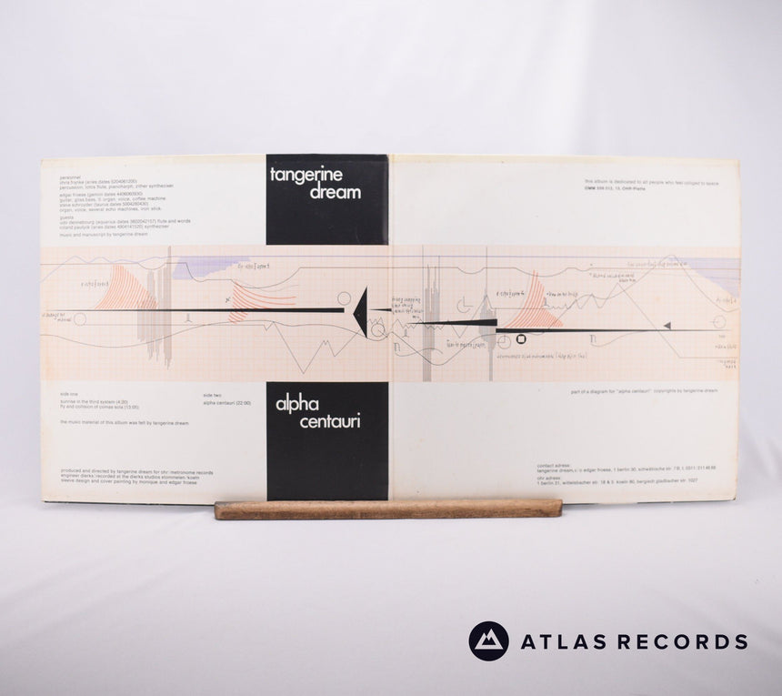 Tangerine Dream - Alpha Centauri - Reissue Gatefold A B LP Vinyl Record - VG+/EX