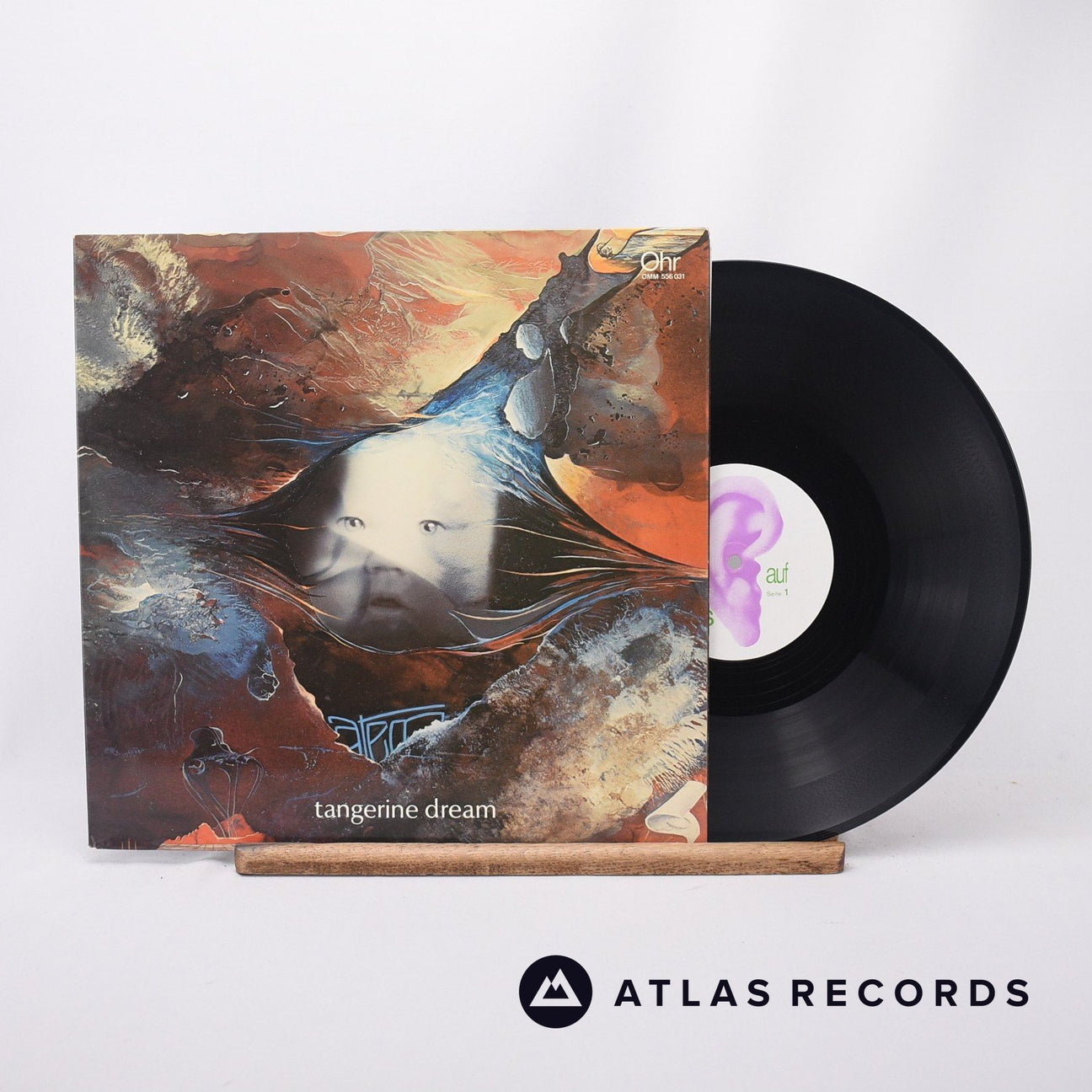 Tangerine Dream Atem LP Vinyl Record - Front Cover & Record