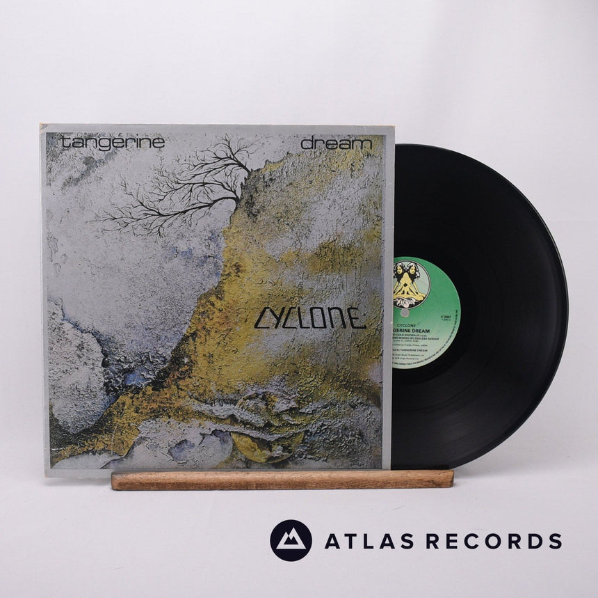 Tangerine Dream Cyclone LP Vinyl Record - Front Cover & Record