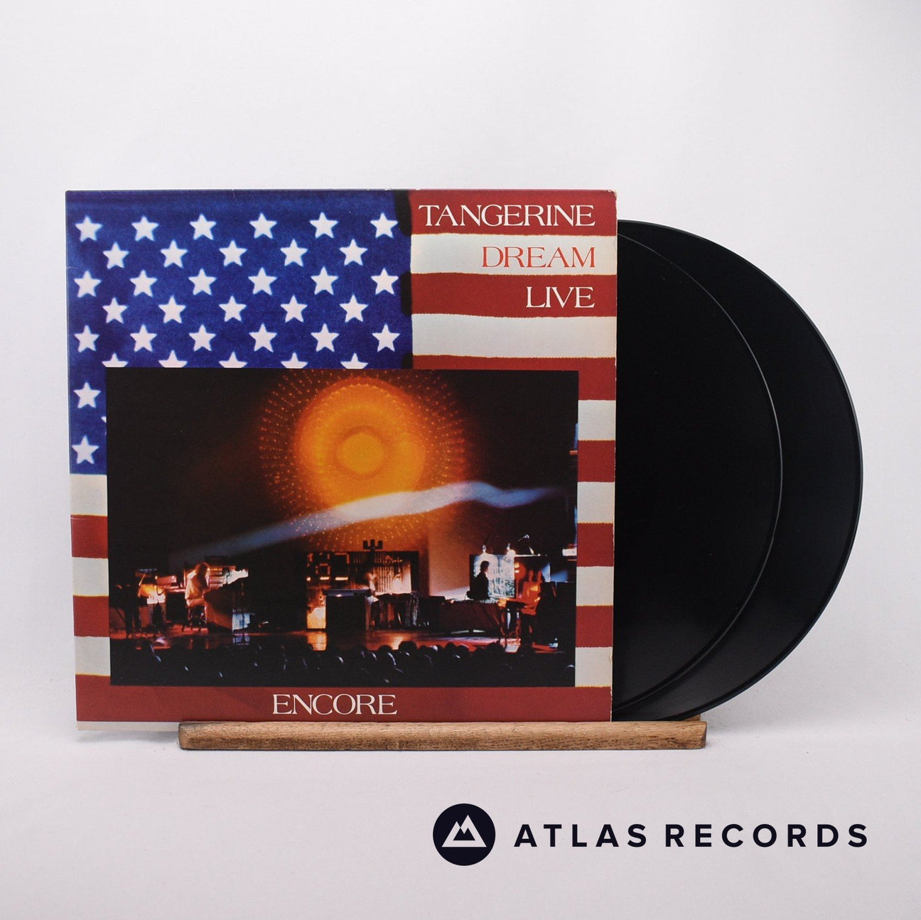 Tangerine Dream Encore 2 x LP Vinyl Record - Front Cover & Record