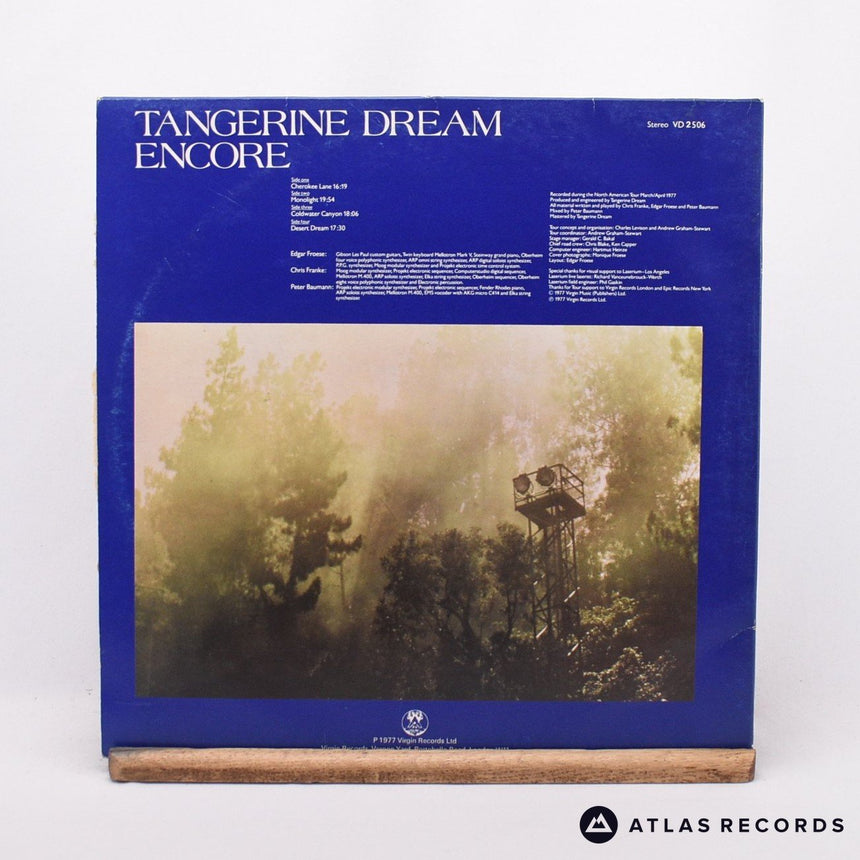 Tangerine Dream - Encore - Gatefold 2 x LP Vinyl Record - VG+/EX