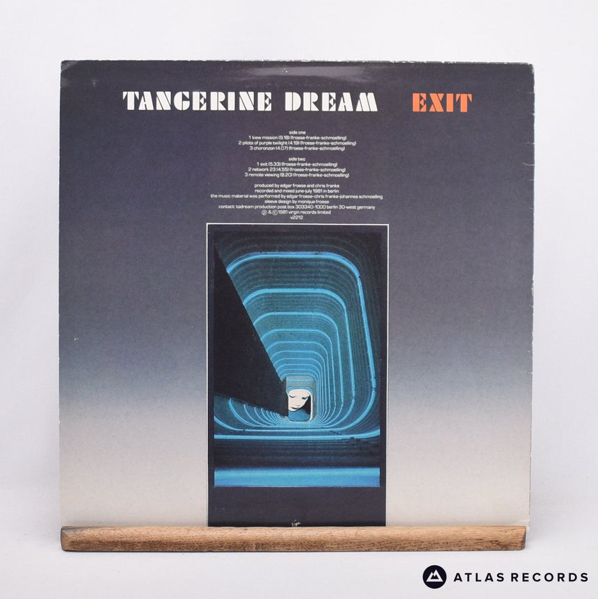 Tangerine Dream - Exit - A-2 B-1 LP Vinyl Record - VG+/VG+