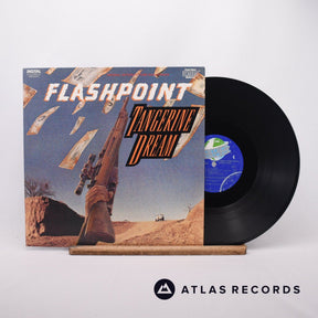 Tangerine Dream Flashpoint LP Vinyl Record - Front Cover & Record