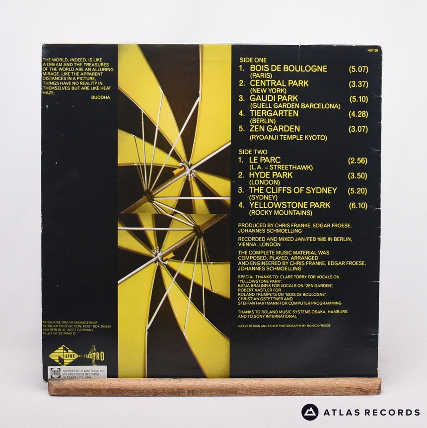 Tangerine Dream - Le Parc - LP Vinyl Record - VG+/VG+