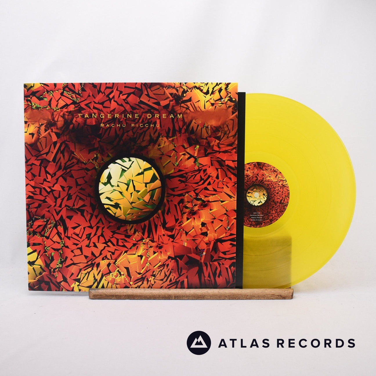 Tangerine Dream Machu Picchu LP Vinyl Record - Front Cover & Record