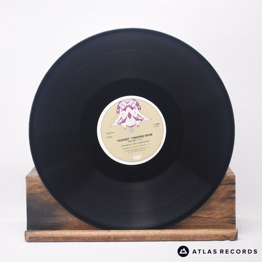 Tangerine Dream - Ricochet - Tan Labels LP Vinyl Record - EX/EX