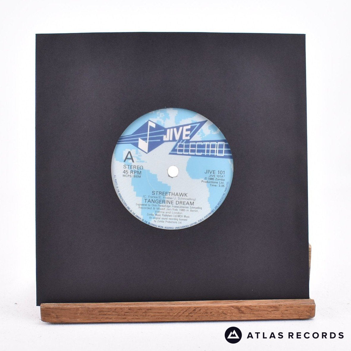 Tangerine Dream Streethawk 7" Vinyl Record - In Sleeve