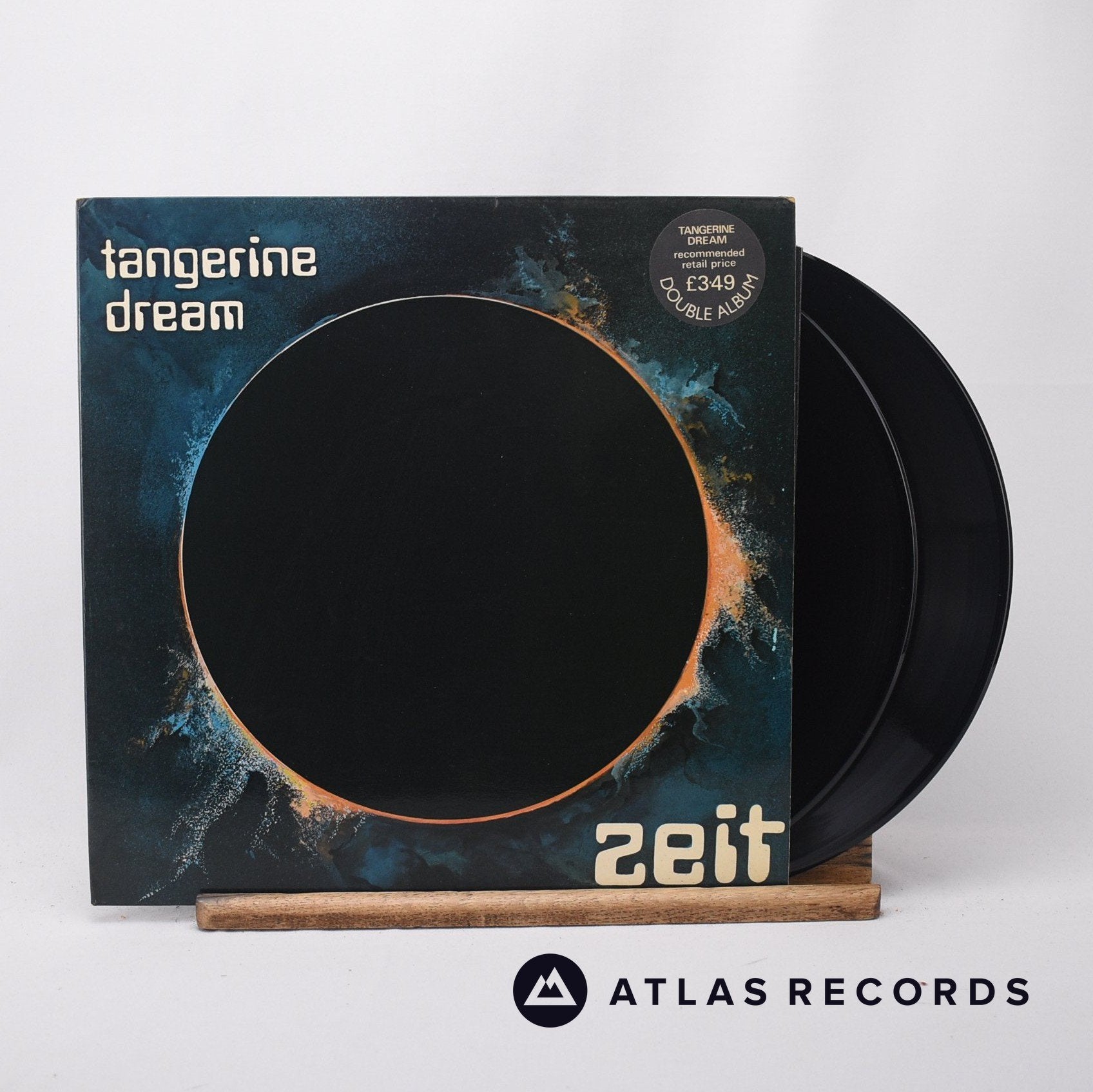 Tangerine Dream Zeit 2 x LP Vinyl Record EX/EX – Atlas Records