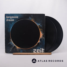 Tangerine Dream Zeit 2 x LP Vinyl Record - Front Cover & Record