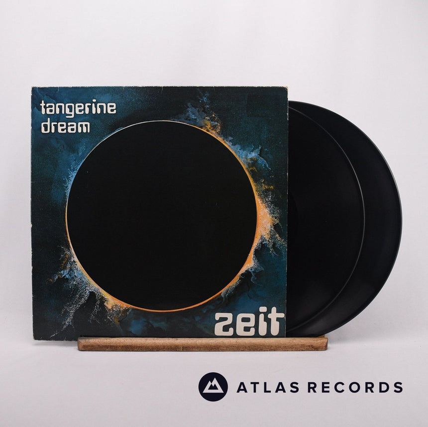 Tangerine Dream Zeit 2 x LP Vinyl Record - Front Cover & Record