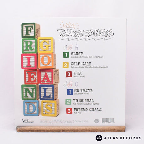 Tank And The Bangas - Friend Goals - Clear Pink Us -A -B LP Vinyl Record - EX/EX