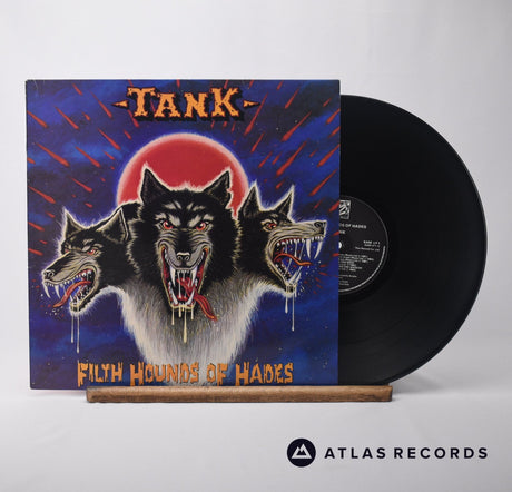 Tank Filth Hounds Of Hades LP Vinyl Record - Front Cover & Record