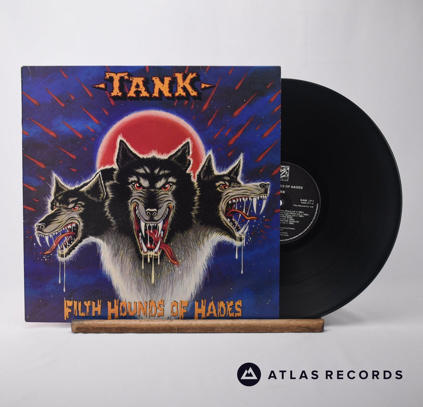 Tank Filth Hounds Of Hades LP Vinyl Record - Front Cover & Record