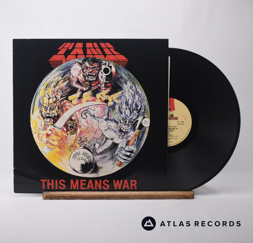 Tank This Means War LP Vinyl Record - Front Cover & Record