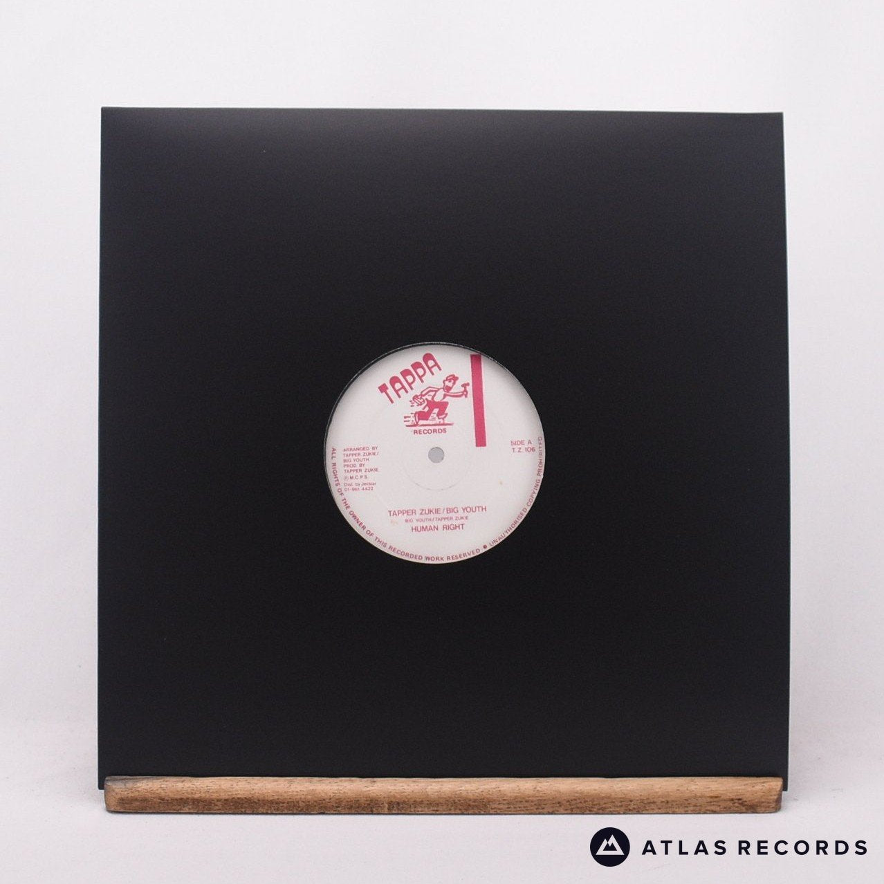 Tapper Zukie Human Right 12" Vinyl Record - In Sleeve