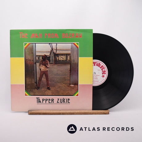 Tapper Zukie The Man From Bozrah LP Vinyl Record - Front Cover & Record