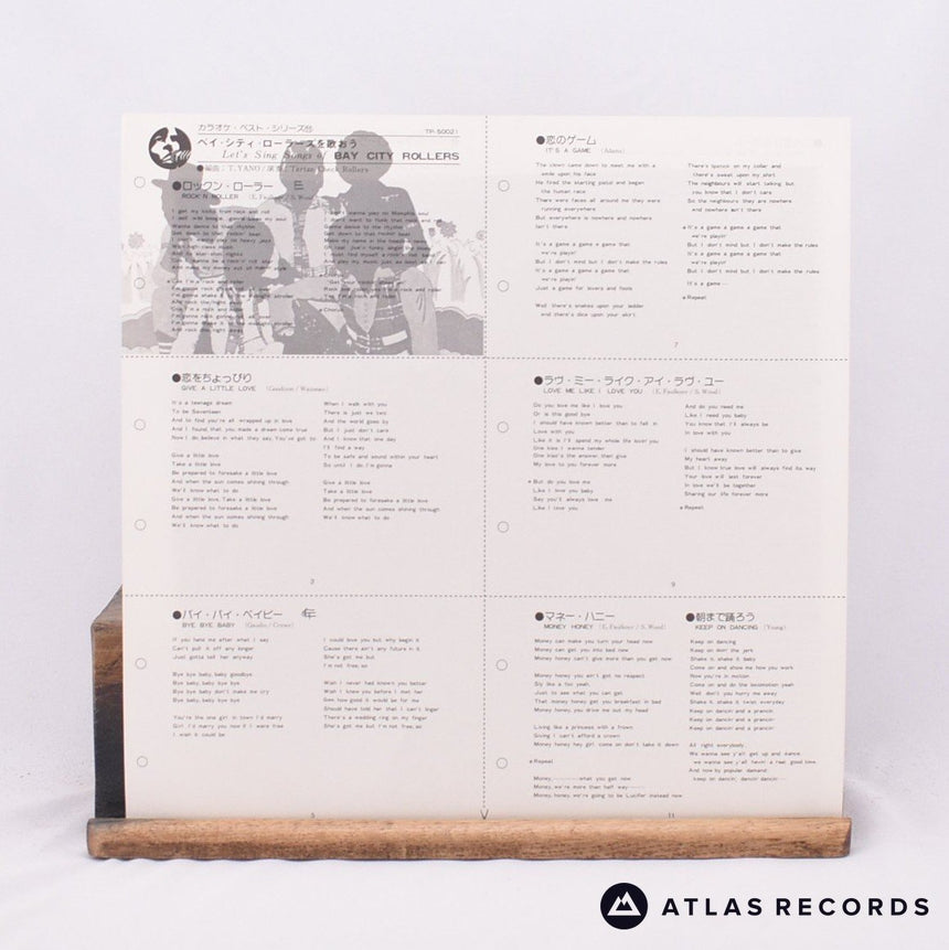 Tartan Check Rollers - Let's Sing Songs Of Bay City Rollers - LP Vinyl Record