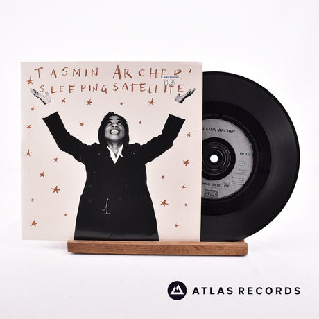 Tasmin Archer Sleeping Satellite 7" Vinyl Record - Front Cover & Record