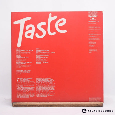 Taste - Taste - LP Vinyl Record - EX/EX