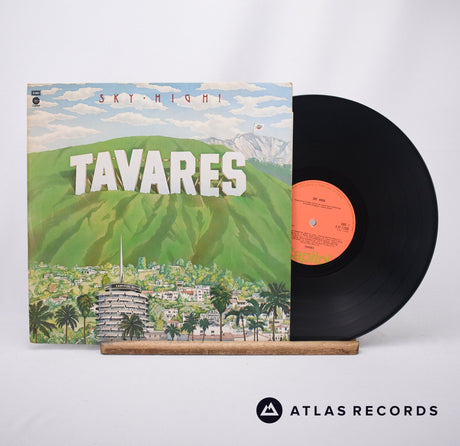 Tavares Sky-High! LP Vinyl Record - Front Cover & Record