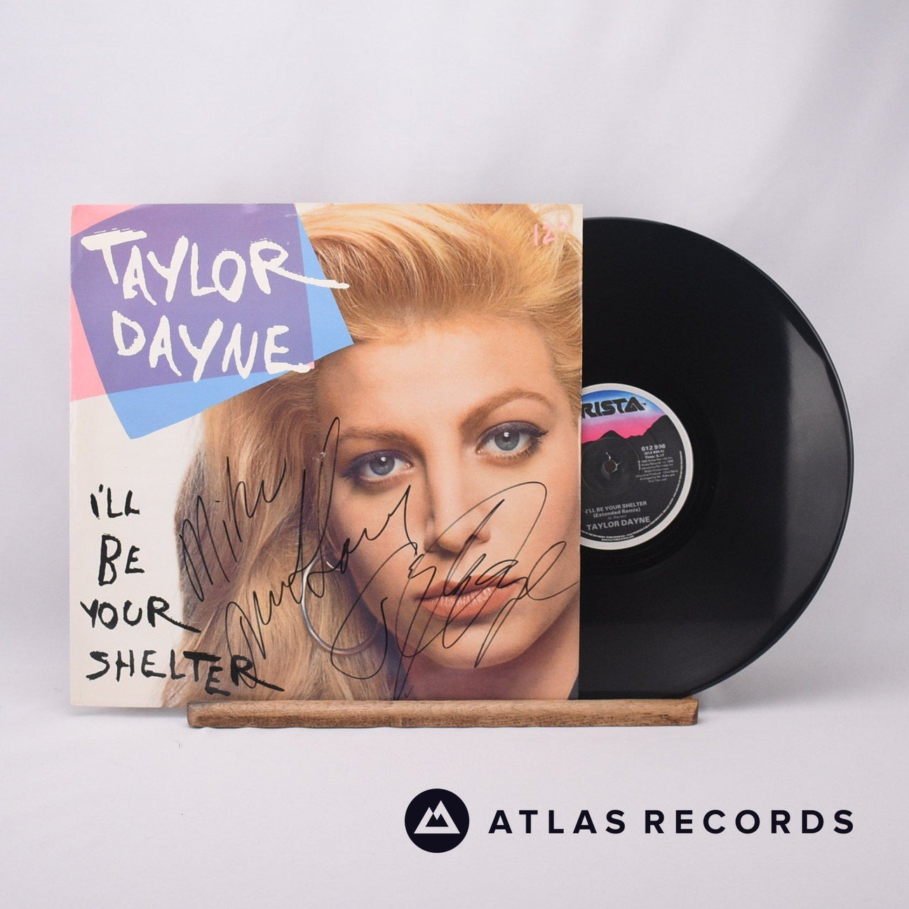 Taylor Dayne I'll Be Your Shelter 12" Vinyl Record - Front Cover & Record