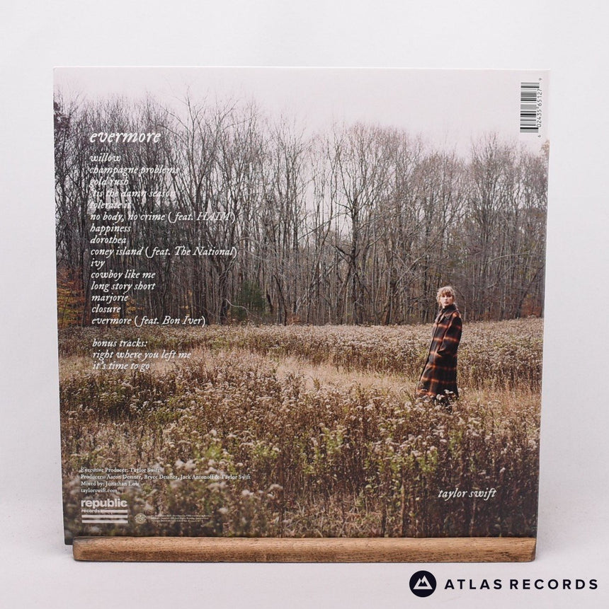 Taylor Swift - Evermore - Opaque Green Deluxe Edition 2 x LP Vinyl Record