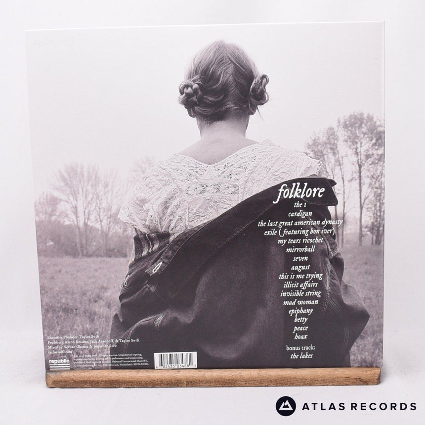 Taylor Swift - Folklore - Deluxe Edition 2 x LP Vinyl Record - NM/EX
