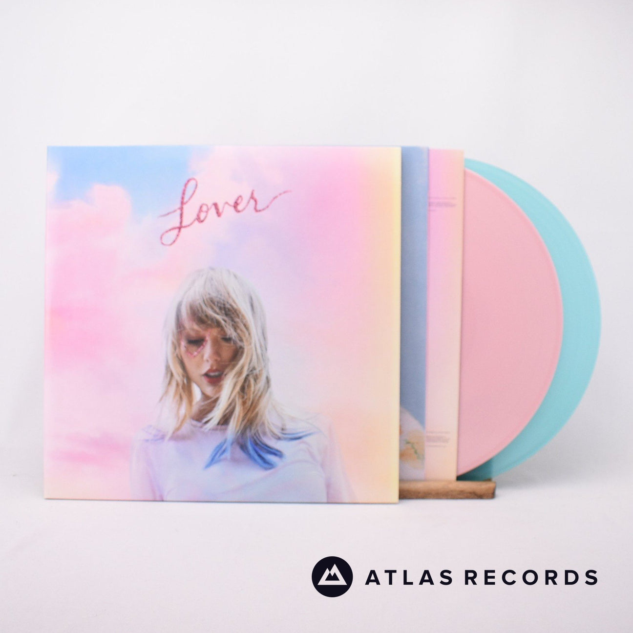 Taylor Swift Lover 2 x LP Vinyl Record - Front Cover & Record