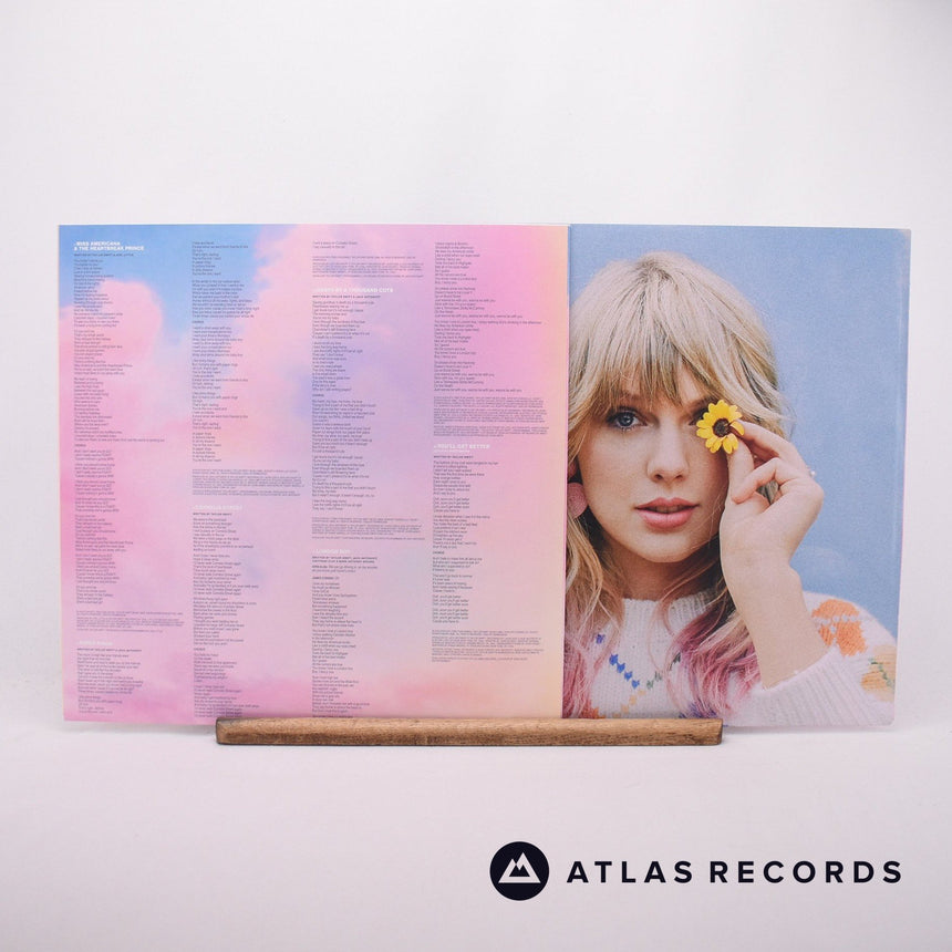 Taylor Swift - Lover - Blue Translucent Pink 2 x LP Vinyl Record - NM/NM