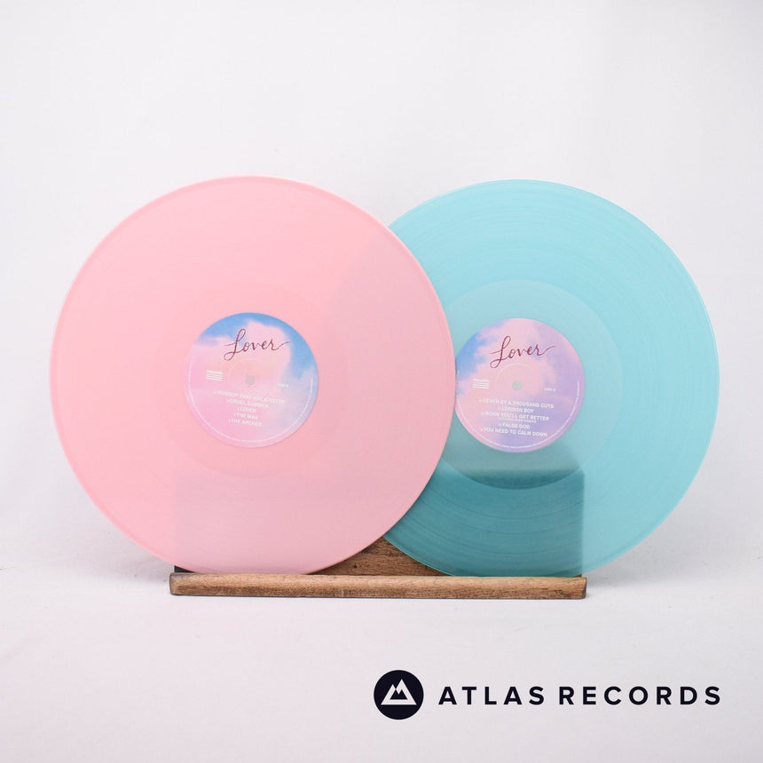 Taylor Swift - Lover - Baby Pink -A -B 2 x LP Vinyl Record - EX/NM