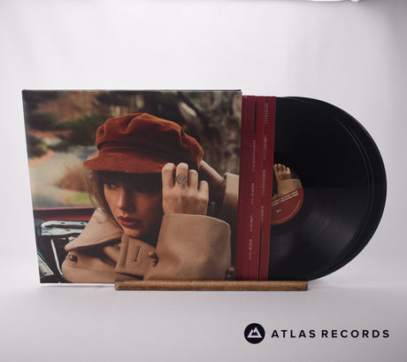 Taylor Swift Red (Taylor's Version) 4 x LP Vinyl Record - Front Cover & Record