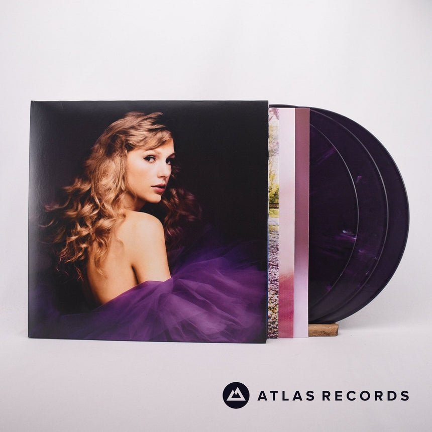 Taylor Swift Speak Now 3 x LP Vinyl Record - Front Cover & Record