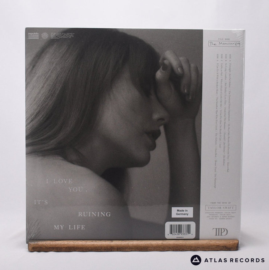 Taylor Swift - The Tortured Poets Department - Booklet Double LP Vinyl Record